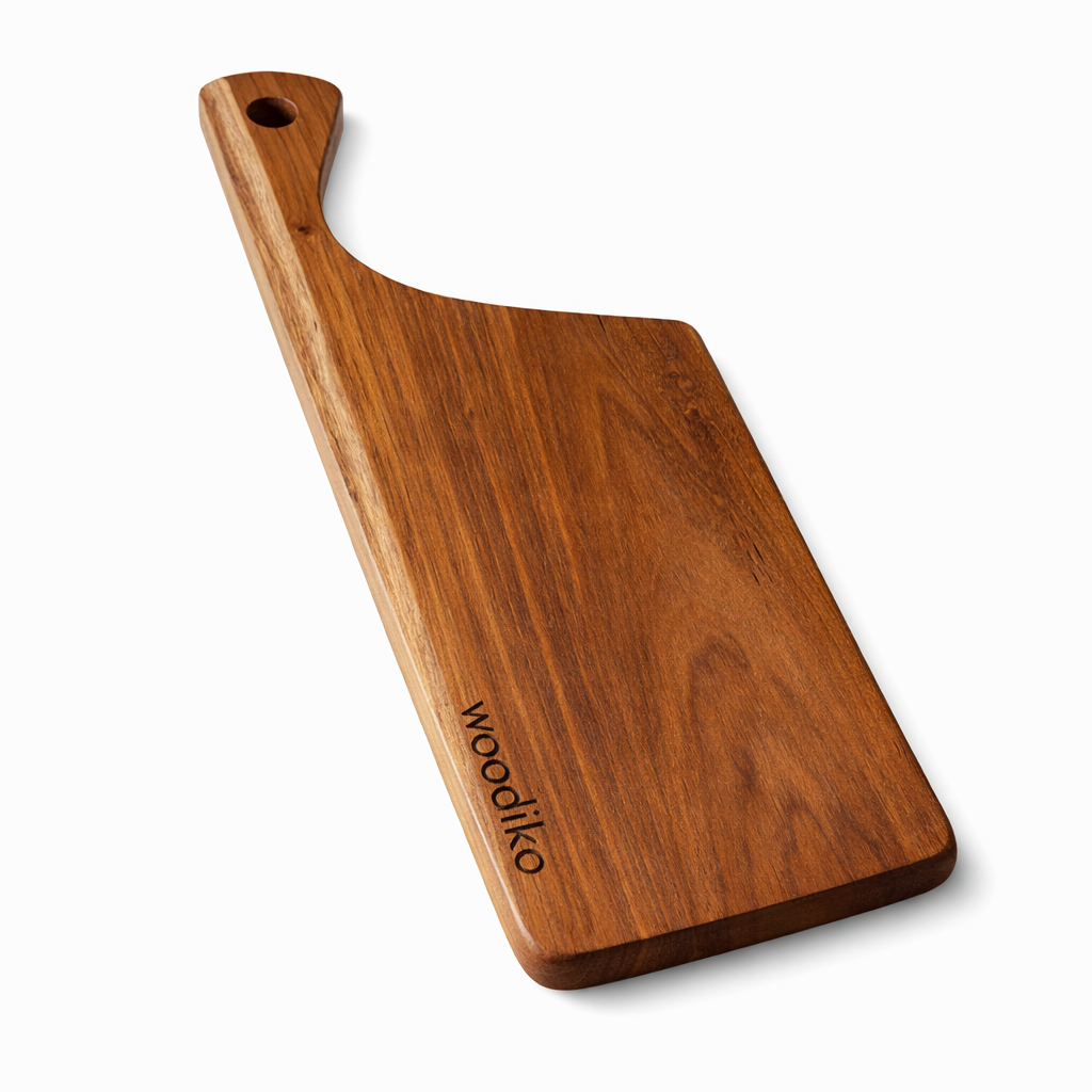 WOODIKO Knife Cut Teak Chopping Board